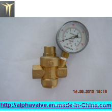 Brass Pressure Reducing Valve with Watch (a. 0208)